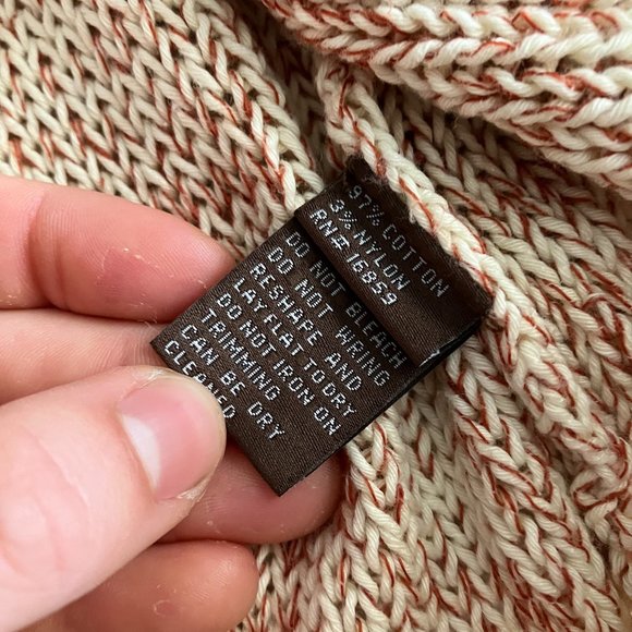 J. Mclaughlin fringe cotton cardigan sweater size small - Picture 4 of 7